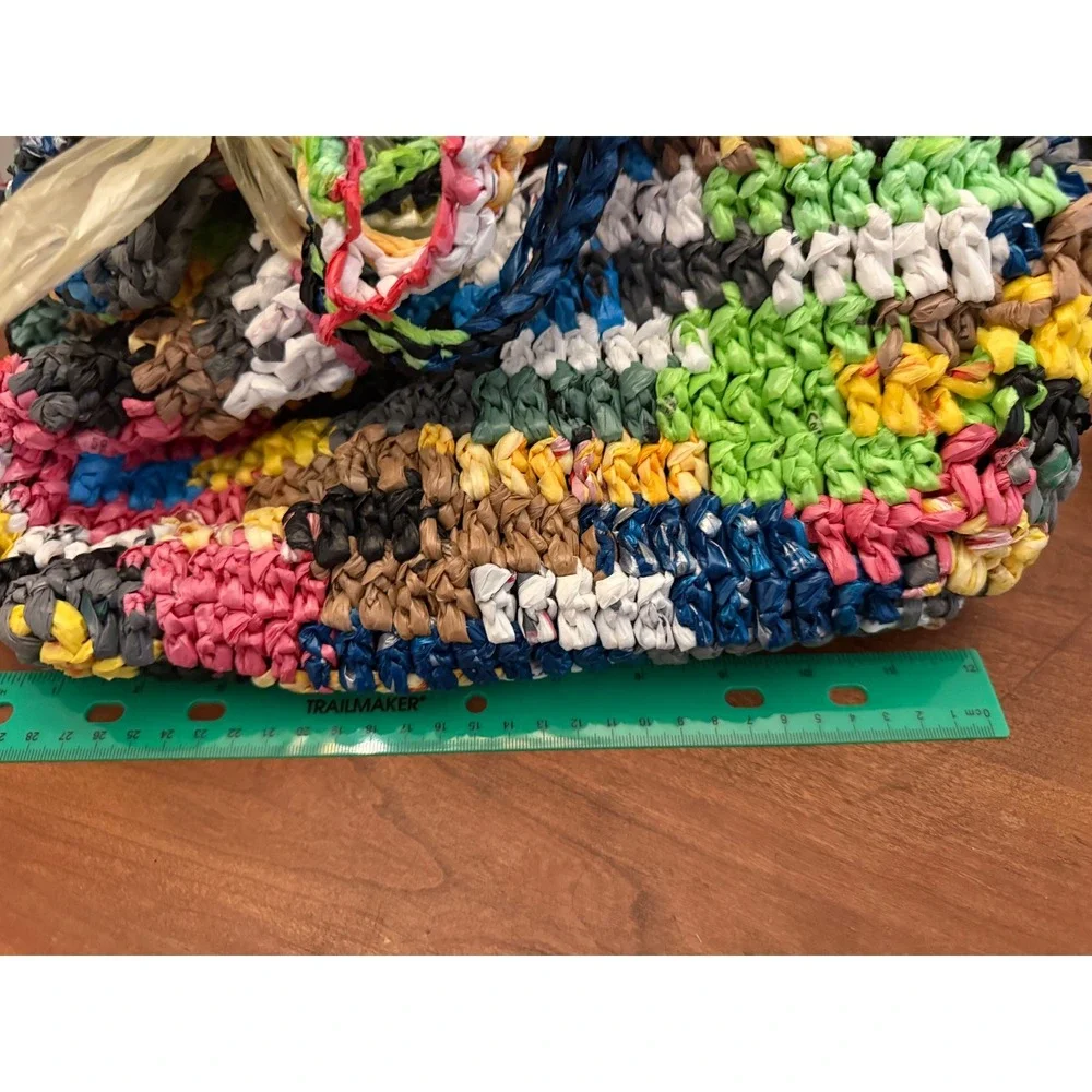 Handmade crochet tote